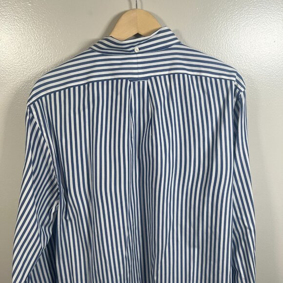 Todd Snyder Slim Fit Summerweight Favorite Button Down Shirt Mens Size XL Blue - Picture 8 of 11
